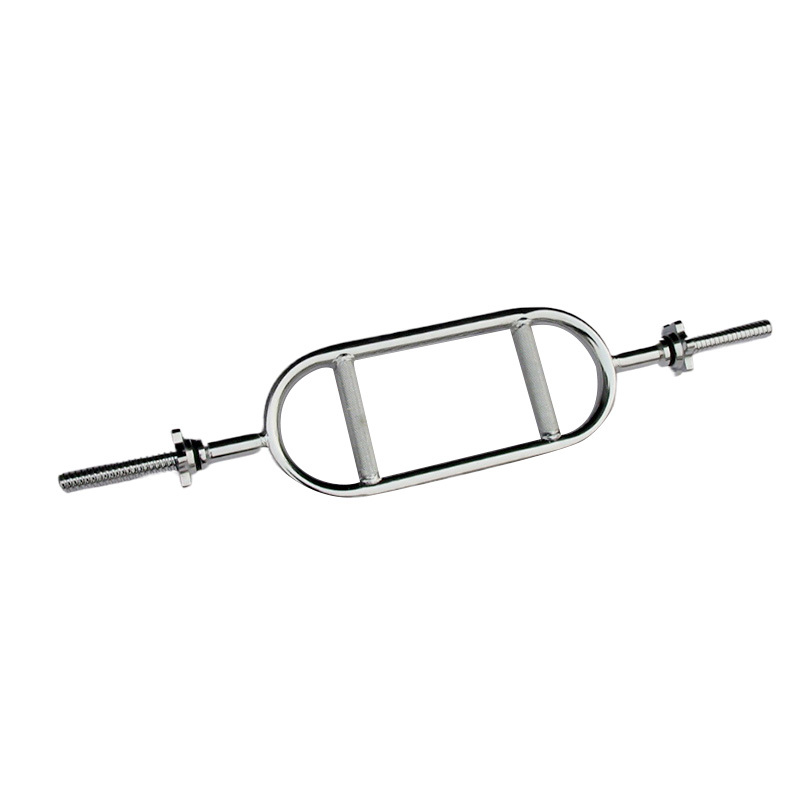 34” Hollow Chrome Spinlock Triceps Weight Bar