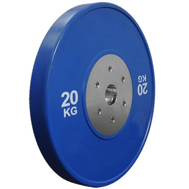 Coloured Competition Rubber Bumper Plate