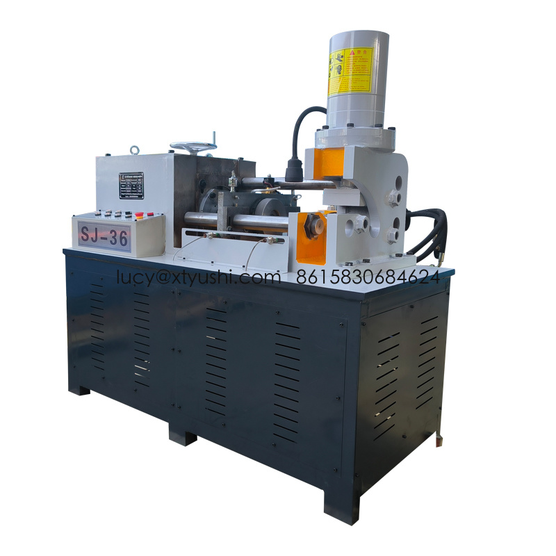 SJ-36 steel rod diameter reducing machine steel bar necking machine wire diameter reduce machine