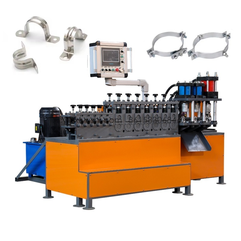 New Design Stainless Automatic Metal Hose Pipe Clamp Making Machine