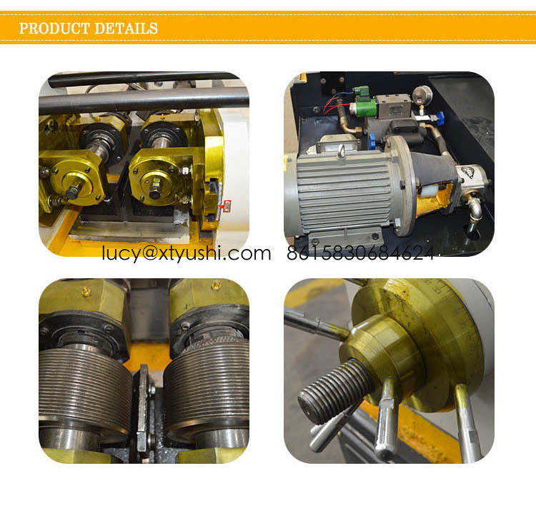 Yushi Z28-185 rod threading machine for sale thread roller machine thread rolling equipment