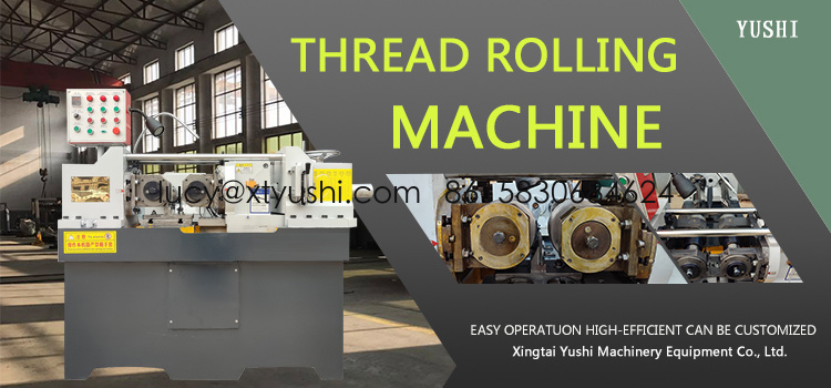 Yushi Z28-185 rod threading machine for sale thread roller machine thread rolling equipment