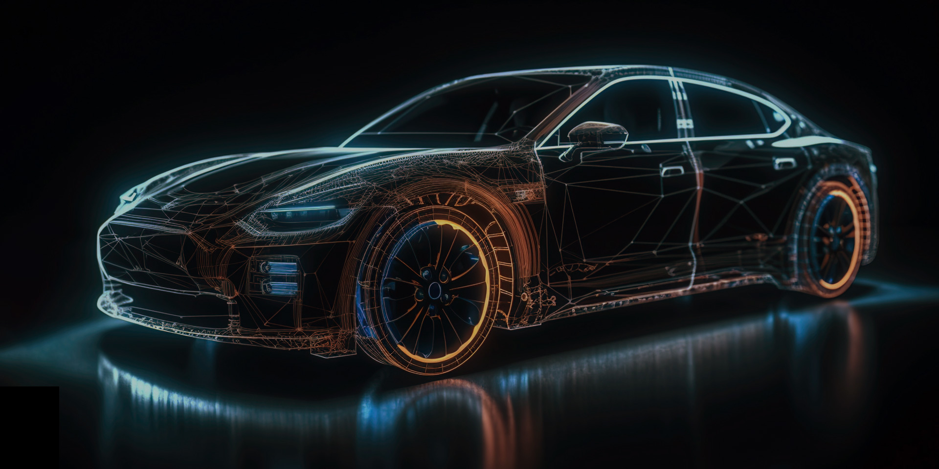3D汽车透视图 3D汽车透视图