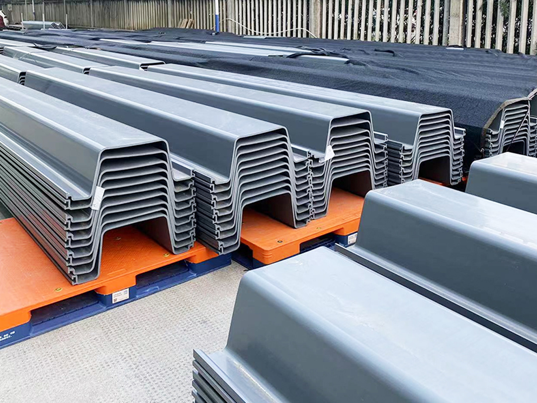 Vinyl PVC Sheet Pile