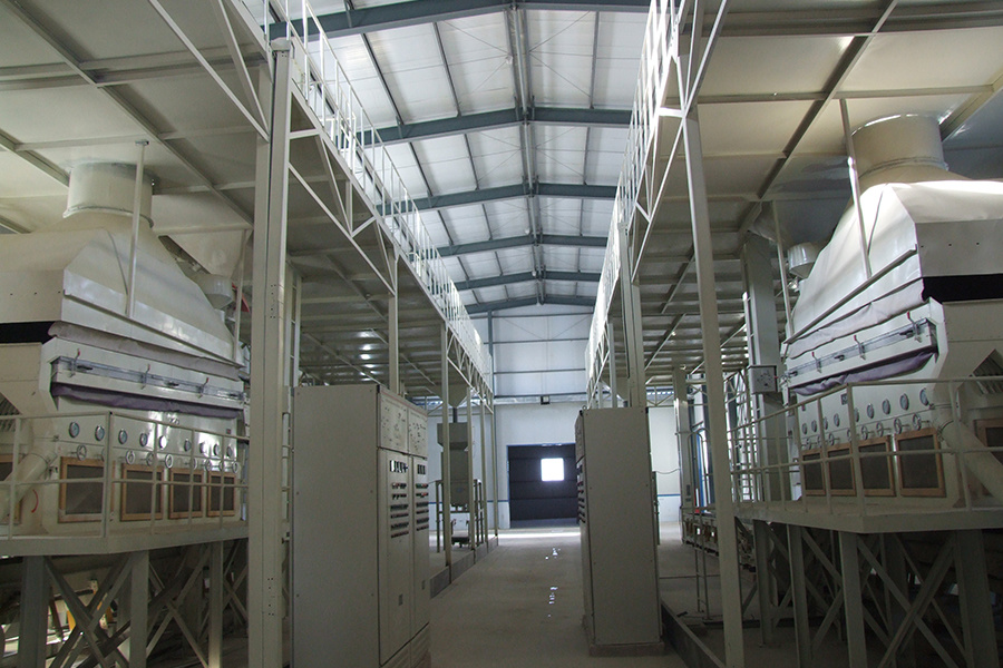 甘肅制種基地加工中心