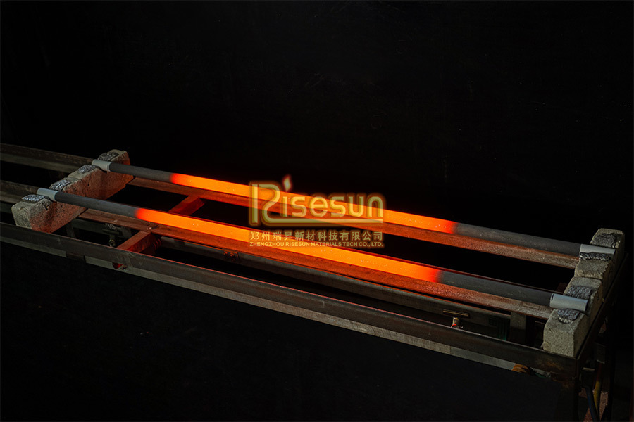 RH type SiC heating elements (equal diameter with higher resistance)