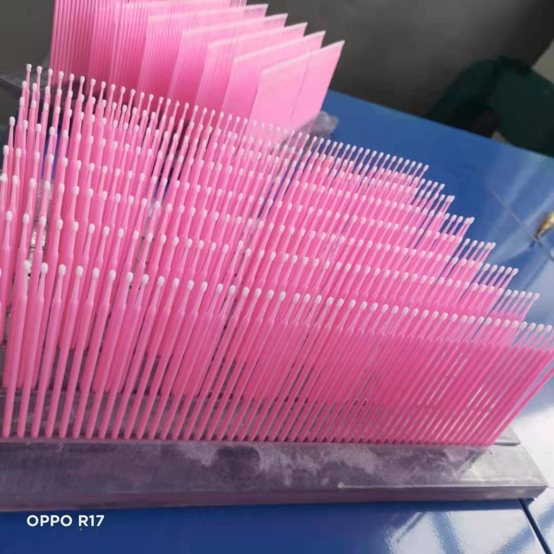 Disinfection cotton swab flocking equipment