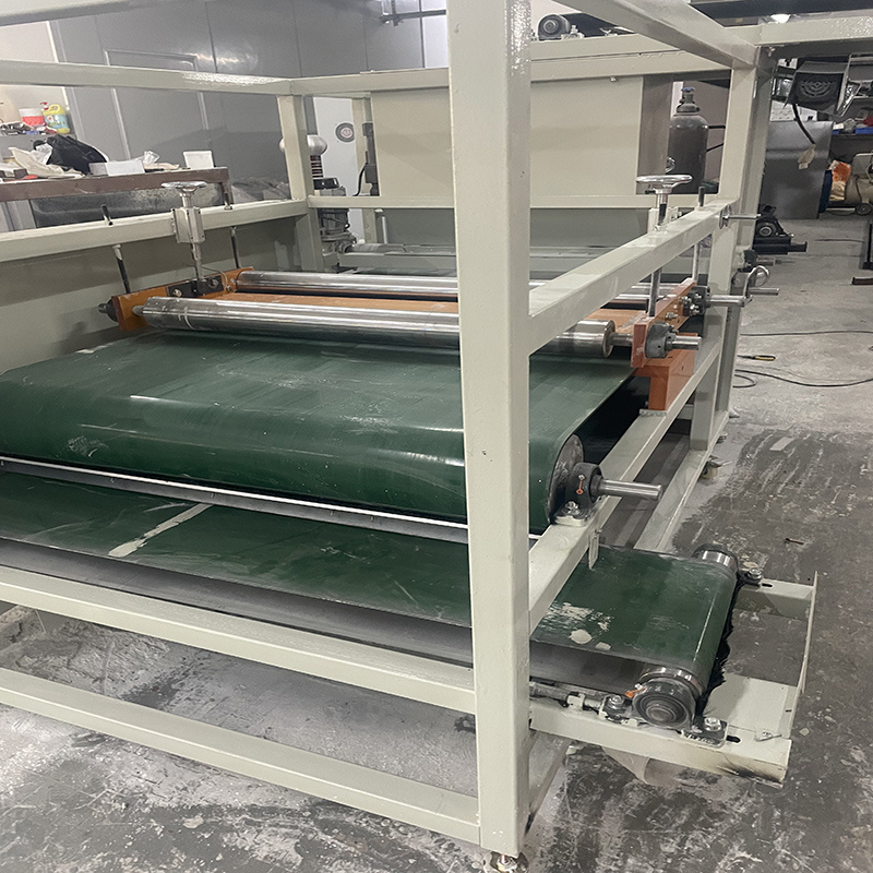 Sandpaper gauze coil electrostatic sand planting machine
