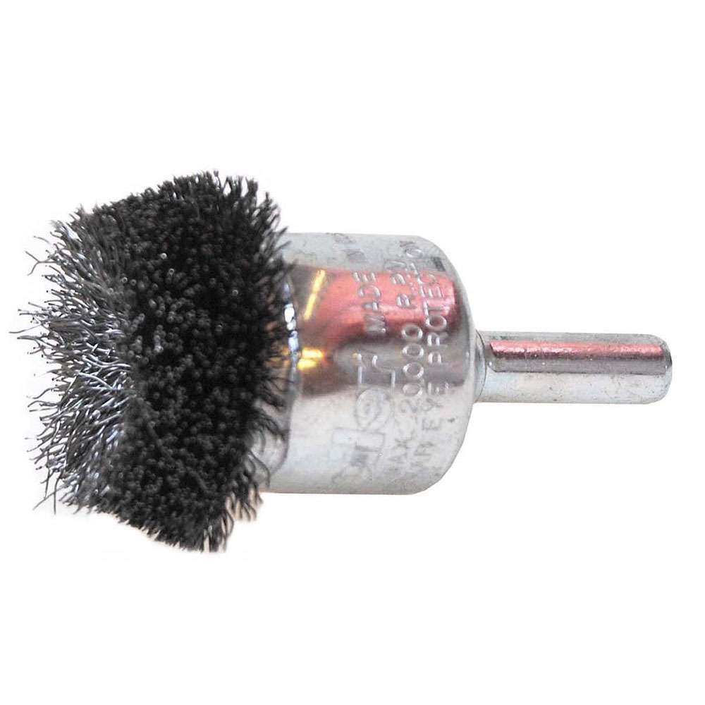 Wire parallel wheel brush