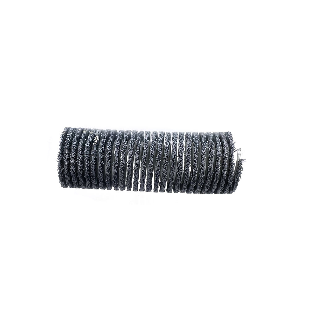 Coiled spring brush