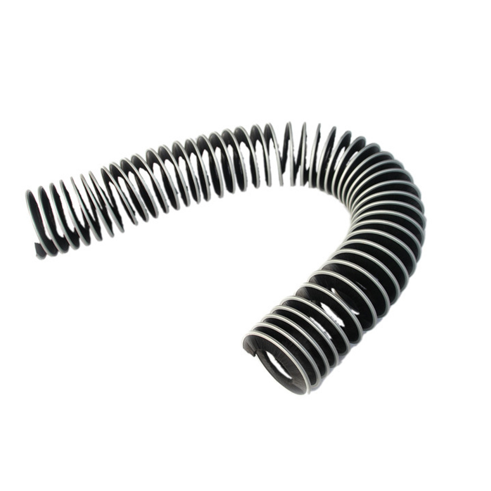 Coiled spring brush