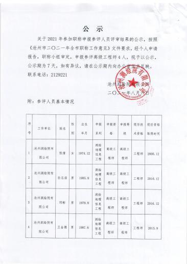 關(guān)于2021年高級職稱申報參評人員評審結(jié)果的公式