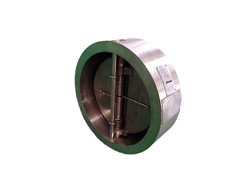 Double-disc check valve