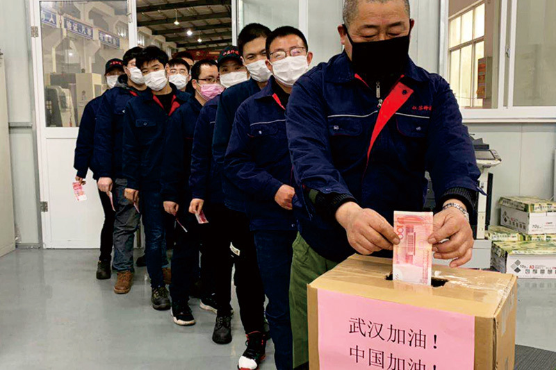 Send love and warmth, Jiangsu Shentong valve to practice corporate public welfare responsibility