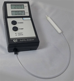 便携式氧气二氧化碳顶空分析仪Q2
