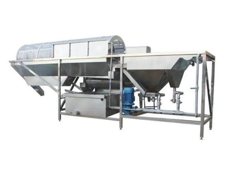 Multilateral drum cleaning machine