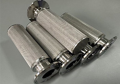 Sintered filter element