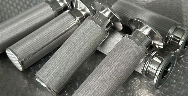 Sintered filter element