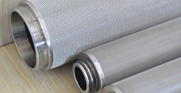 Sintered filter cartridge