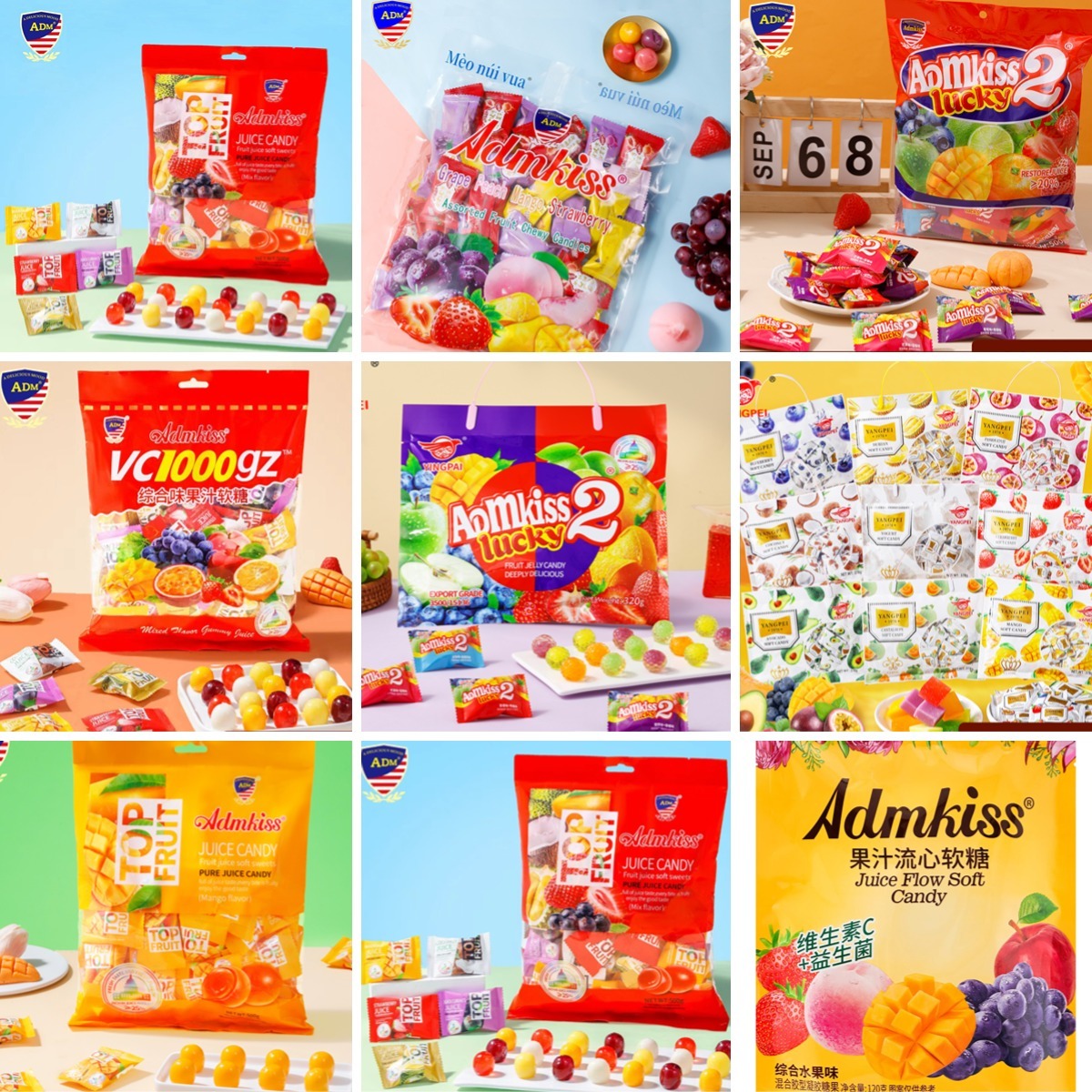 Wholesale Gummy Candy and Jelly Candy Factory