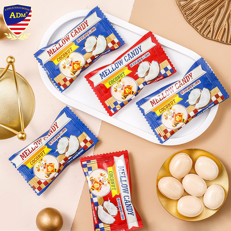 ADM Cream Filled Coconut Hard Candy Manufacturer