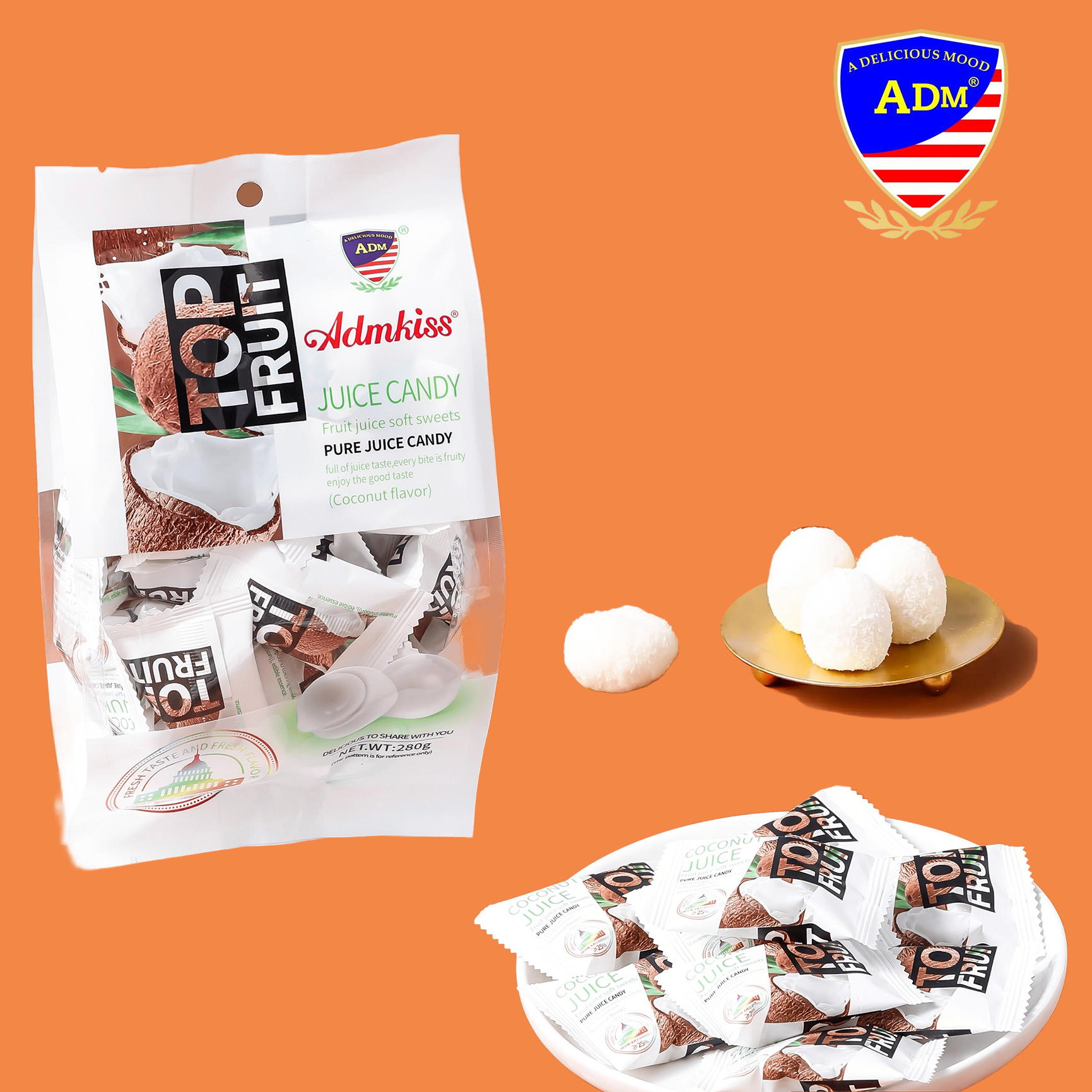ADM Coconut Gummy Manufacturer