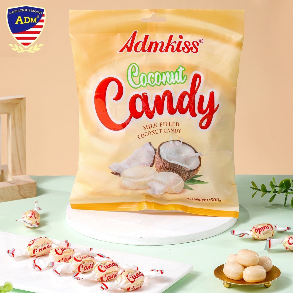 ADM Chocolate Filled Coconut Hard Candy Manufacturer