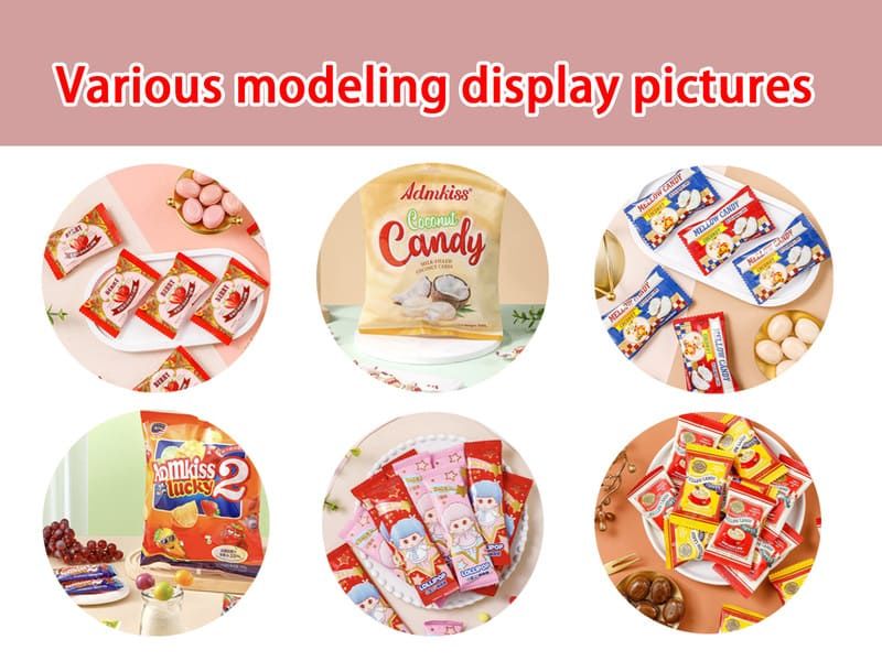 Various modeling display pictures