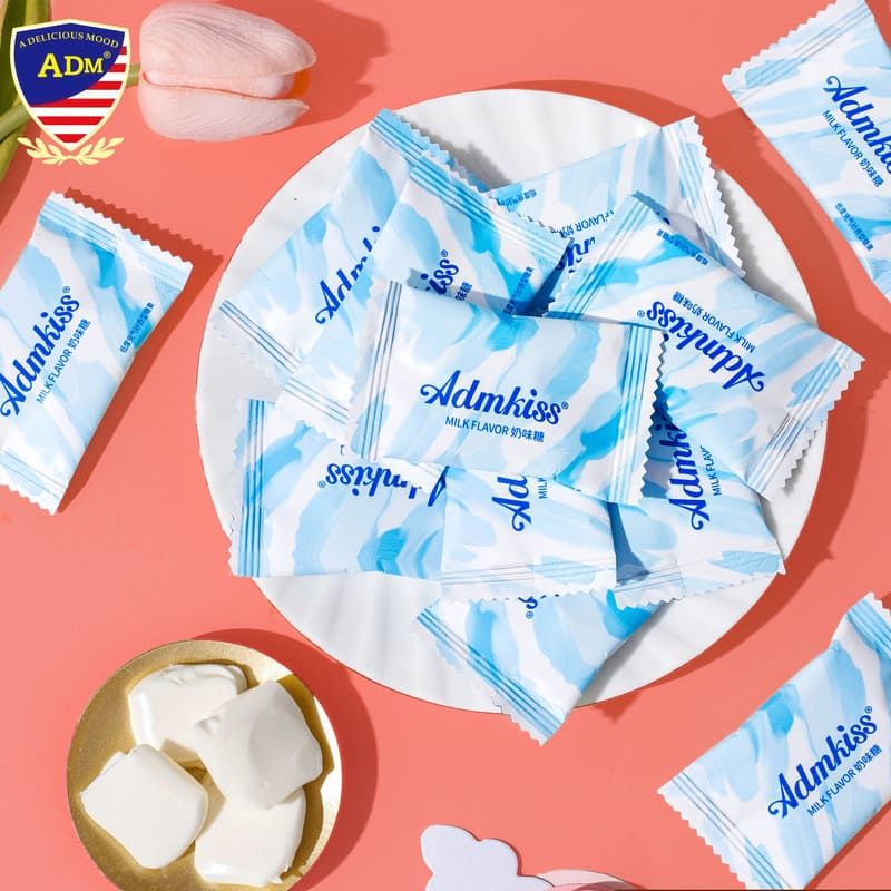 ADM Kiss Milk Flavored Candy Wholesale Sweets Suppliers