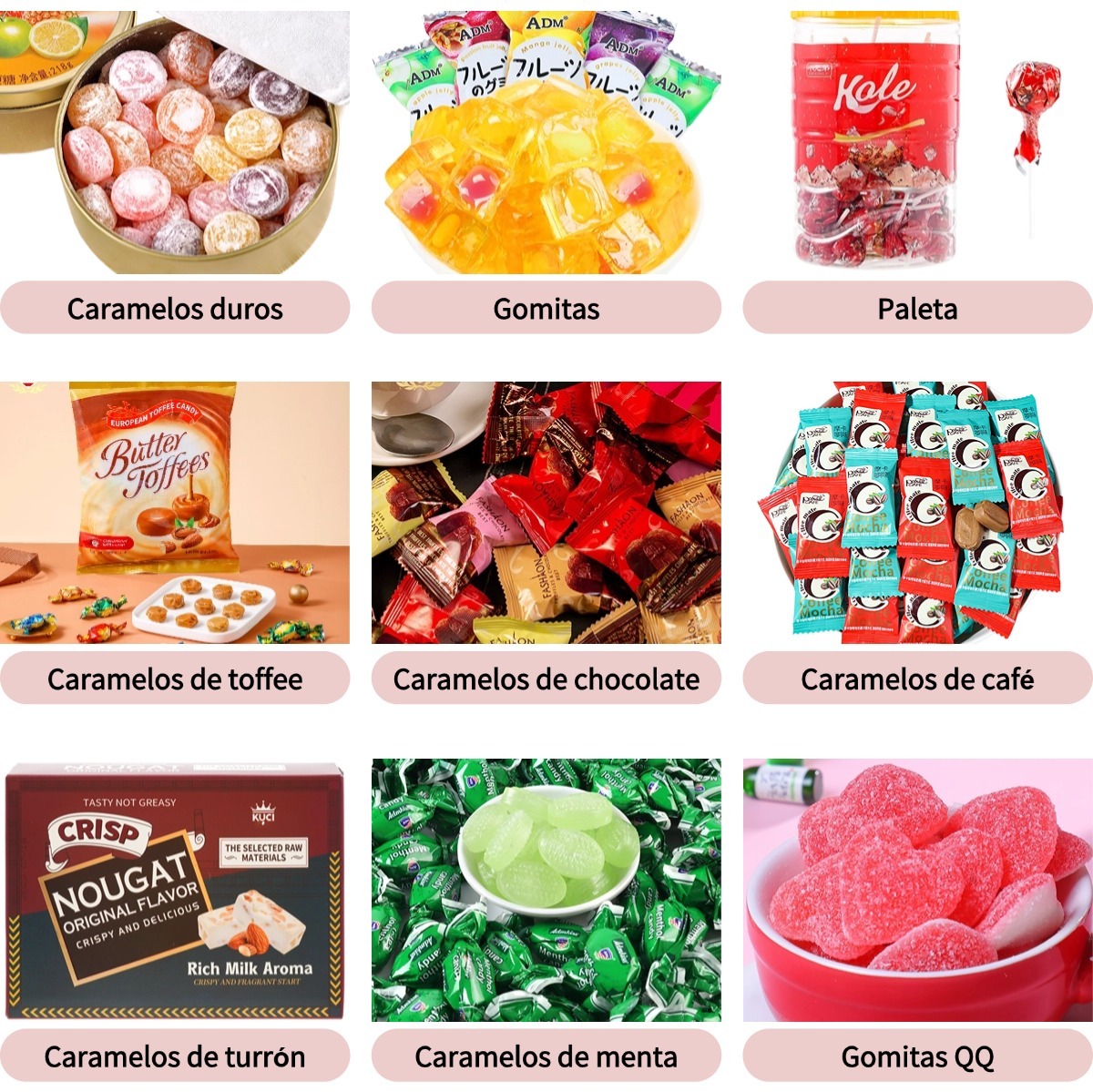 Dulces Al Por Mayor Y Fabricante de Dulces Personalizados