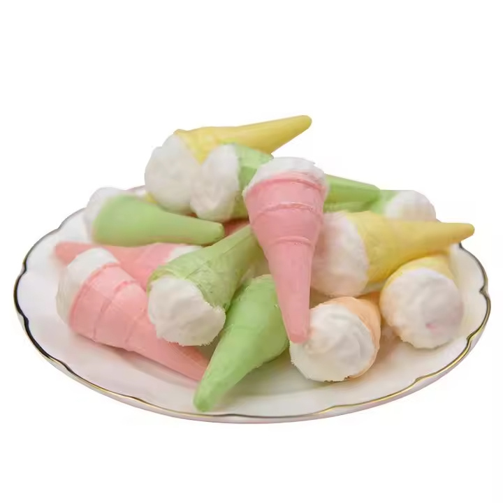 Crispy Marshmallows Ice Cream Sweet Candy