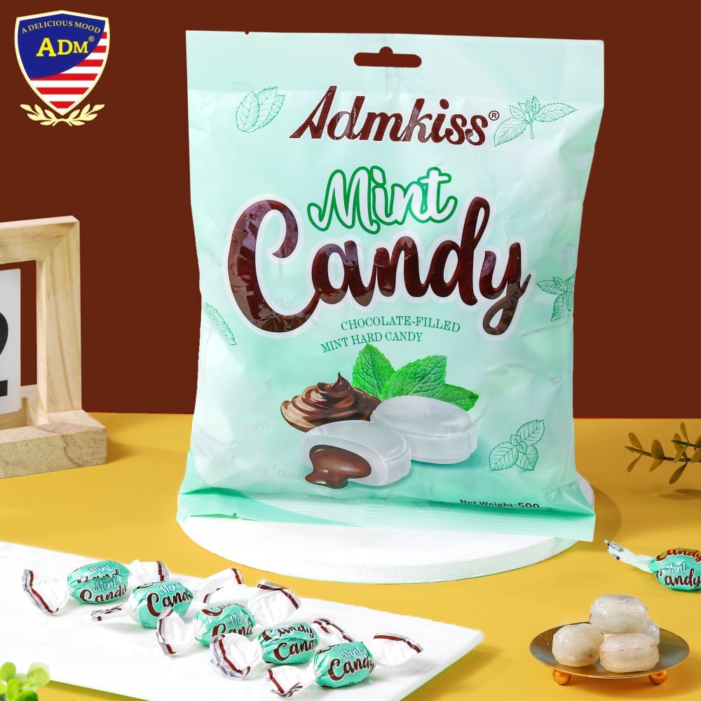 ADM Chocolate Filled Mint Hard Candy Factory