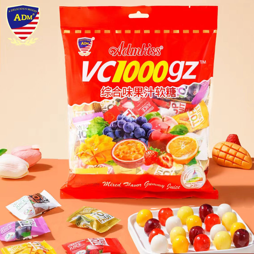 ADM VC1000 Mixed Fruit Candy Gummy Supplier