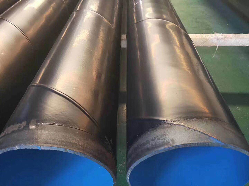 أنابيب فولاذية لولبية مضادة للتآكل