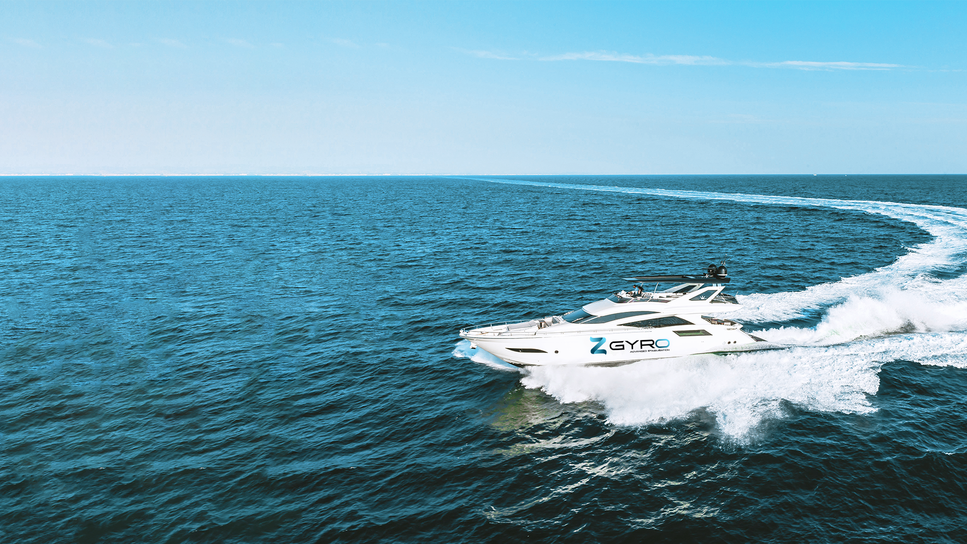 SMOOTH SAILING </br>STARTS HERE </br>ZGYRO<sup>®</sup> STABILIZER