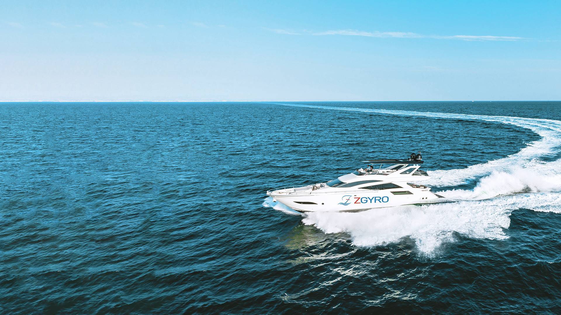 SMOOTH SAILING </br>STARTS HERE </br>ZGYRO<sup>®</sup> STABILIZER