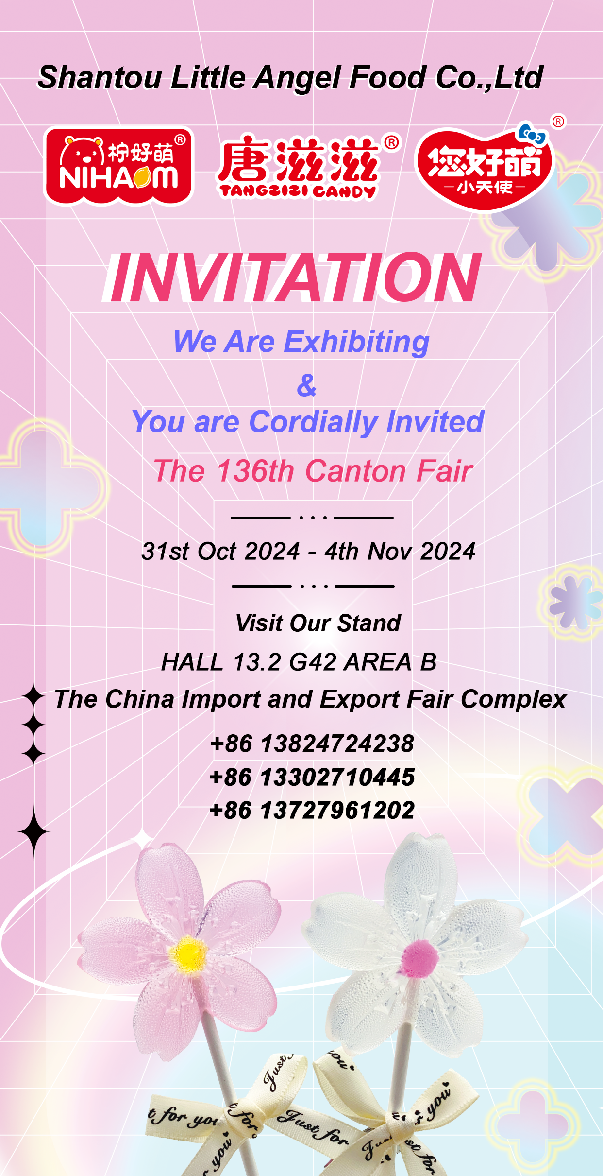 136th Canton Fair Invitation