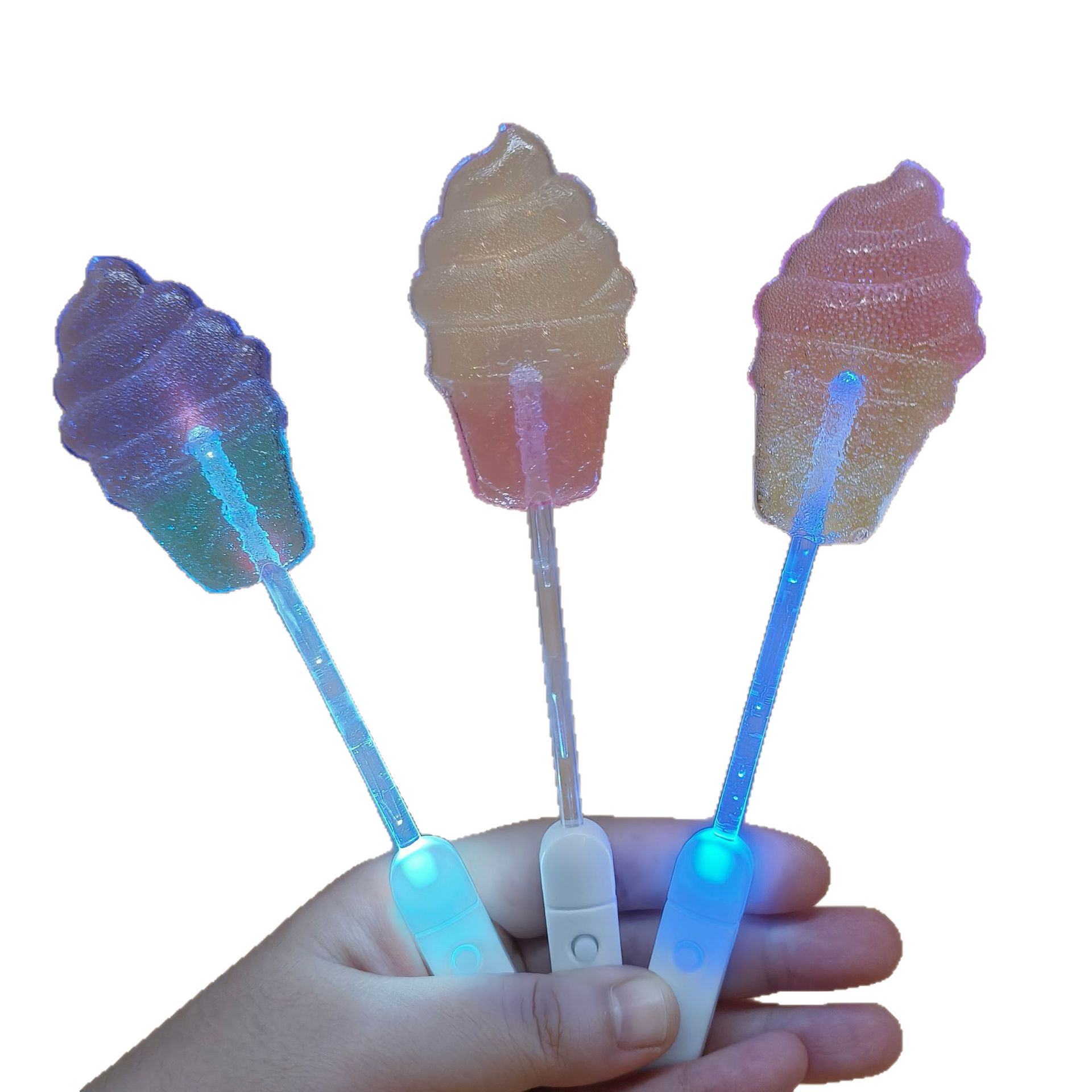 Ice Cream  Lollipop 20g Sugar Free Lollipop with Light