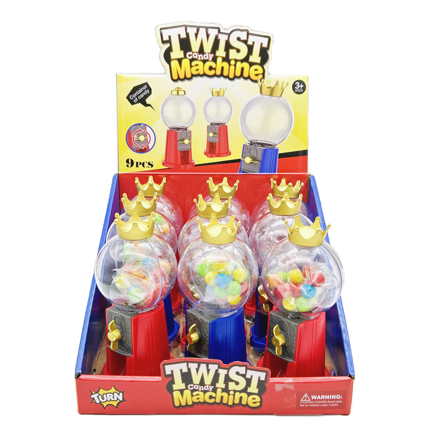 Crown filled Candy Dispender