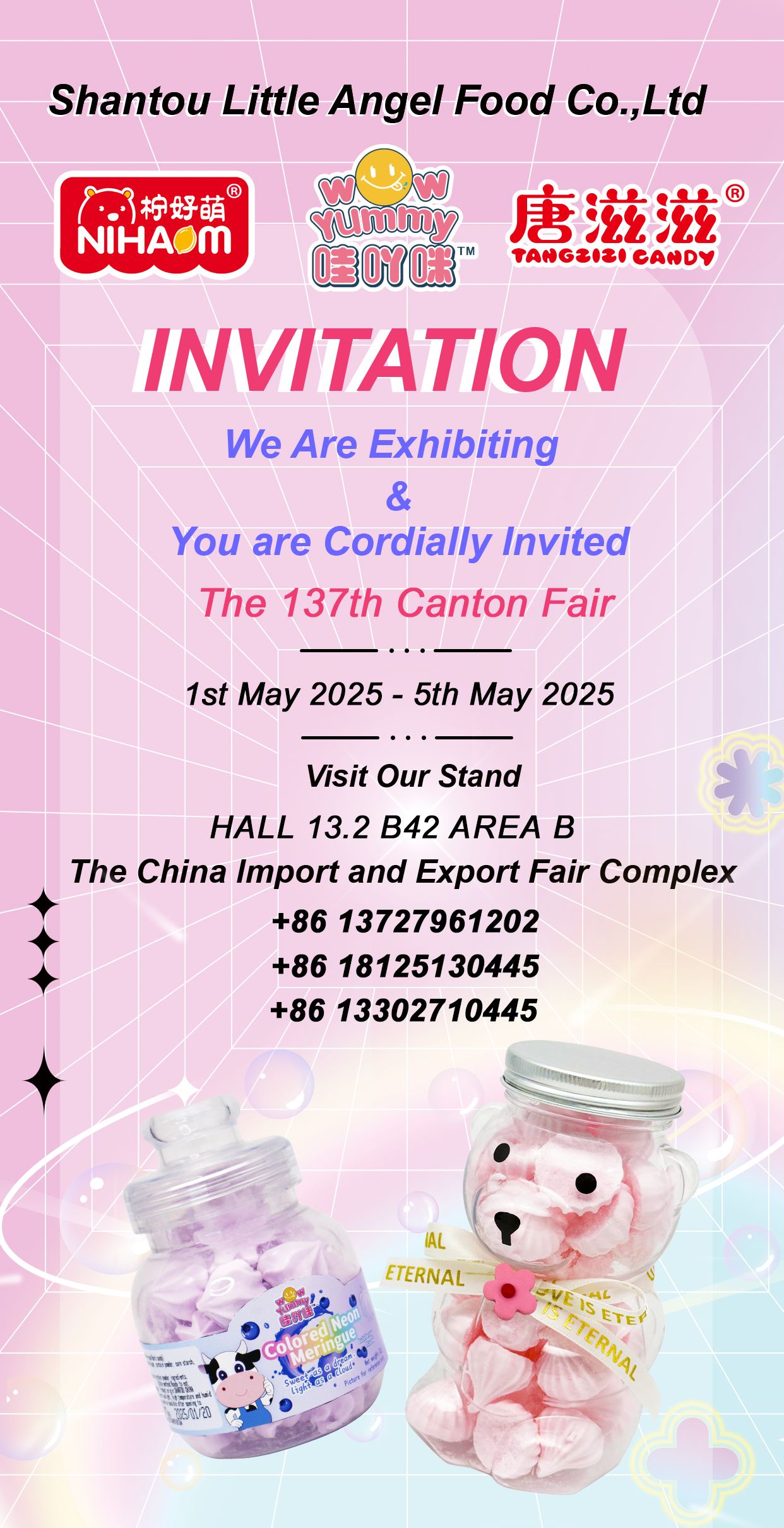 137th Canton Fair Invitation