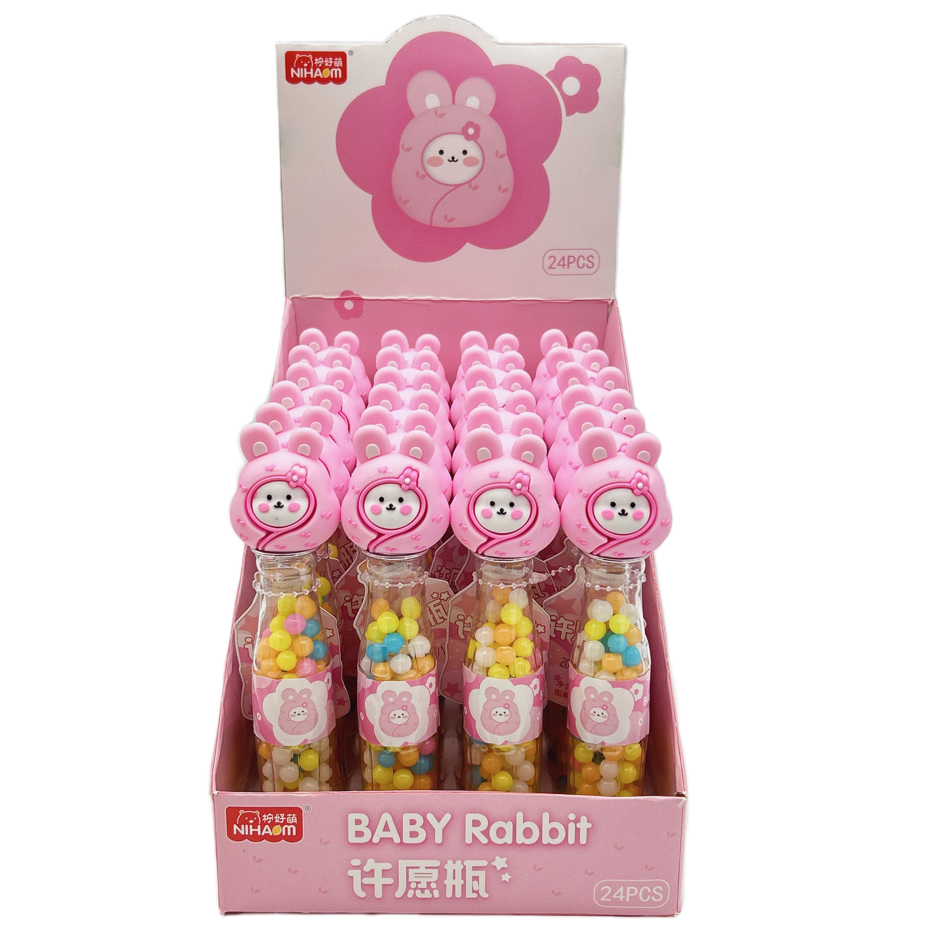 Rabbit Wishing Bottle With Candy