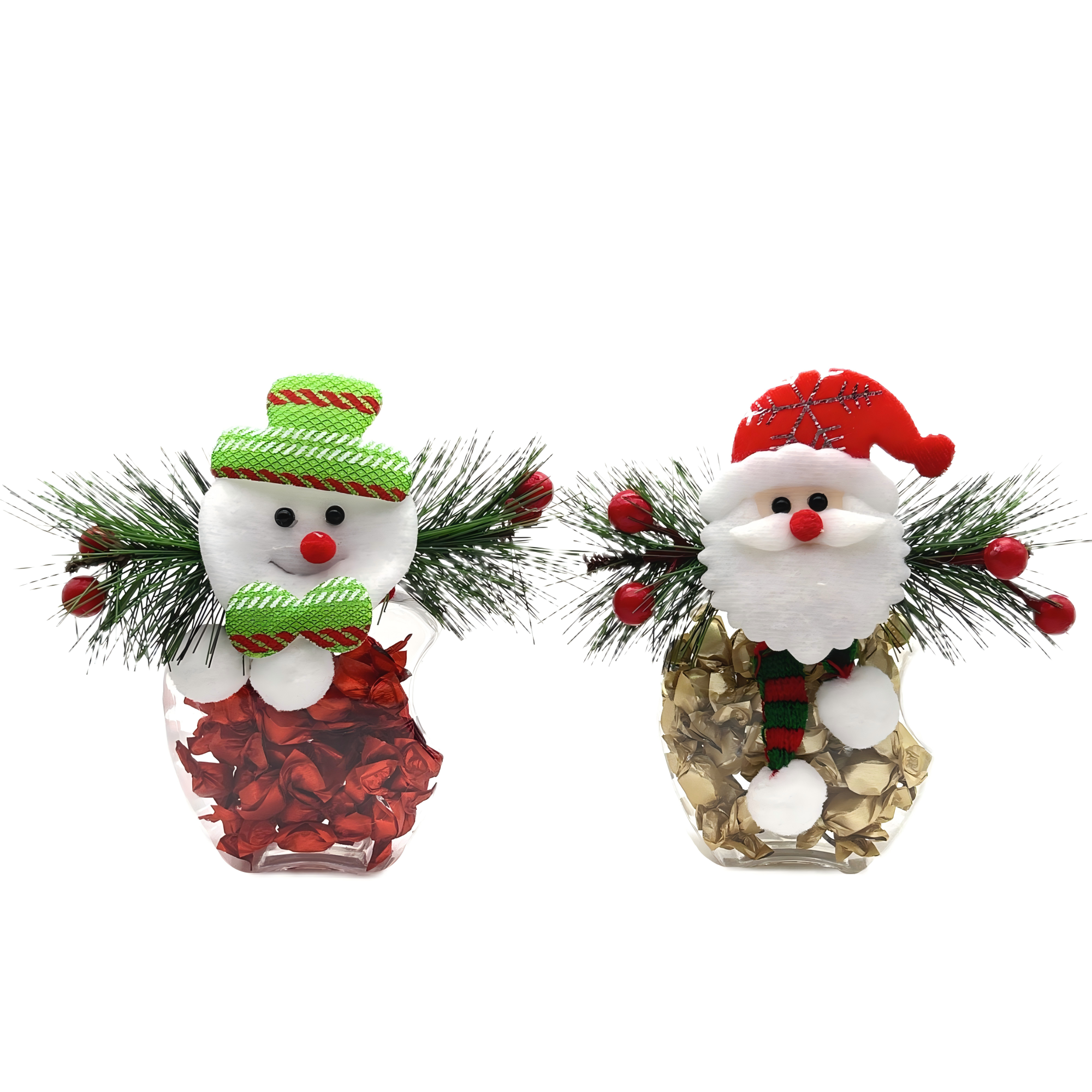 Christmas Bottle(Hard Process sugar)