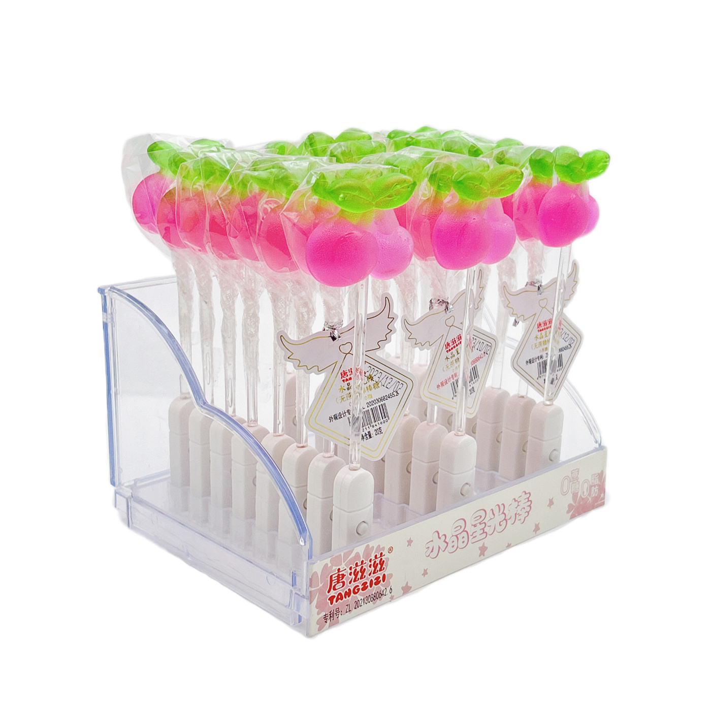 Strawberry Flashing Lollipop