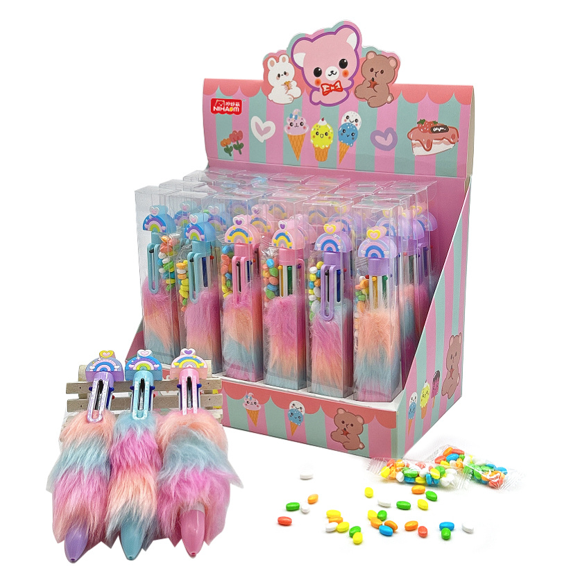 Rainbow Ballpoint Pen Canfy Series