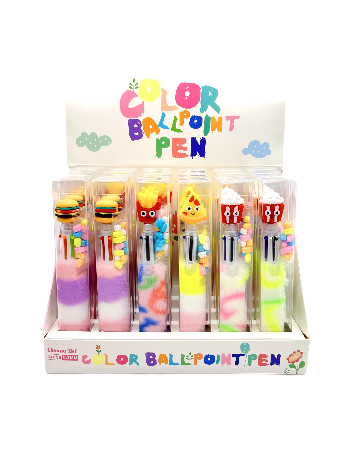 Rainbow Ballpoint Pen Candy Series