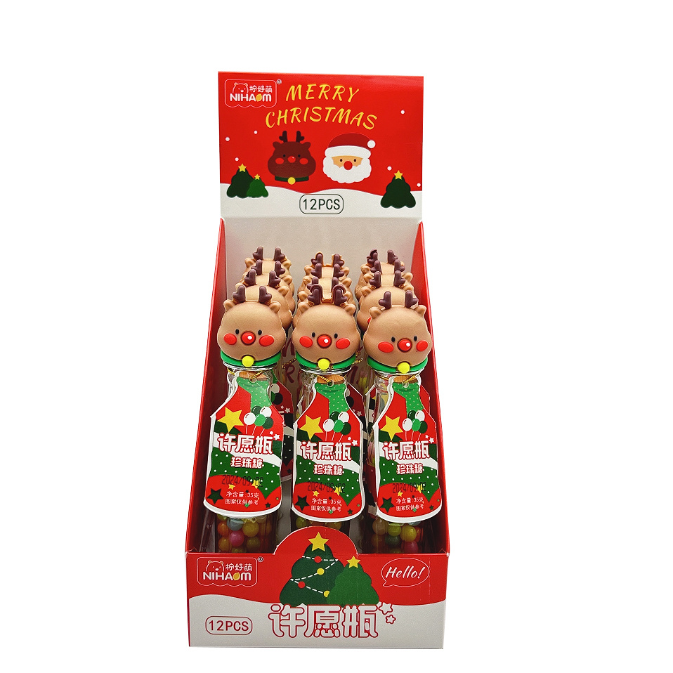 Christmas Wishing Bottle With Candy