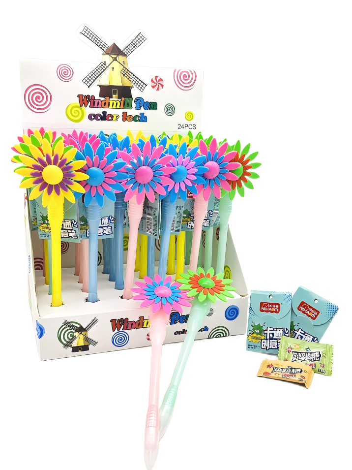 Cartoon Creative PenCandy (sunflower)