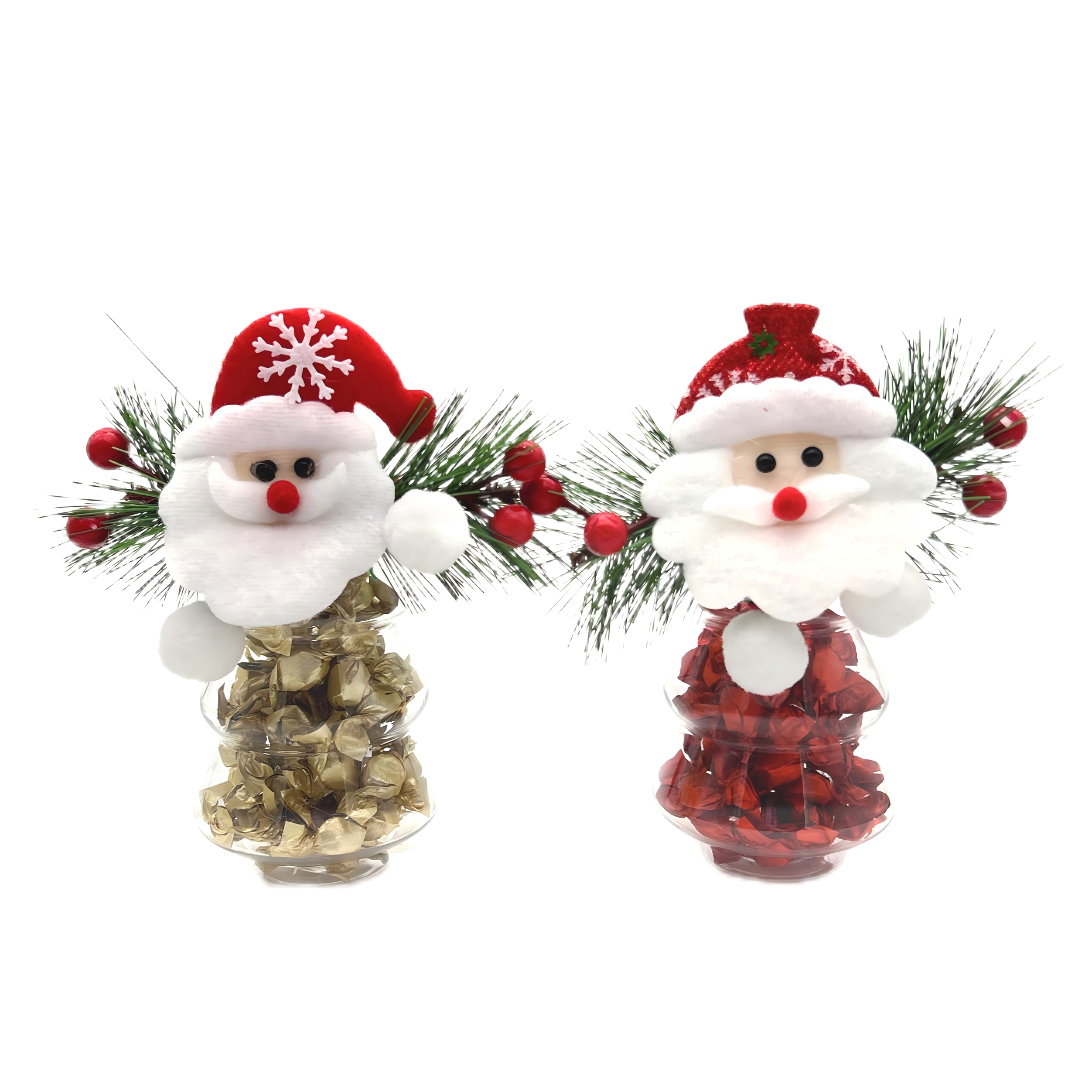 Christmas Bottle(Hard Process sugar)