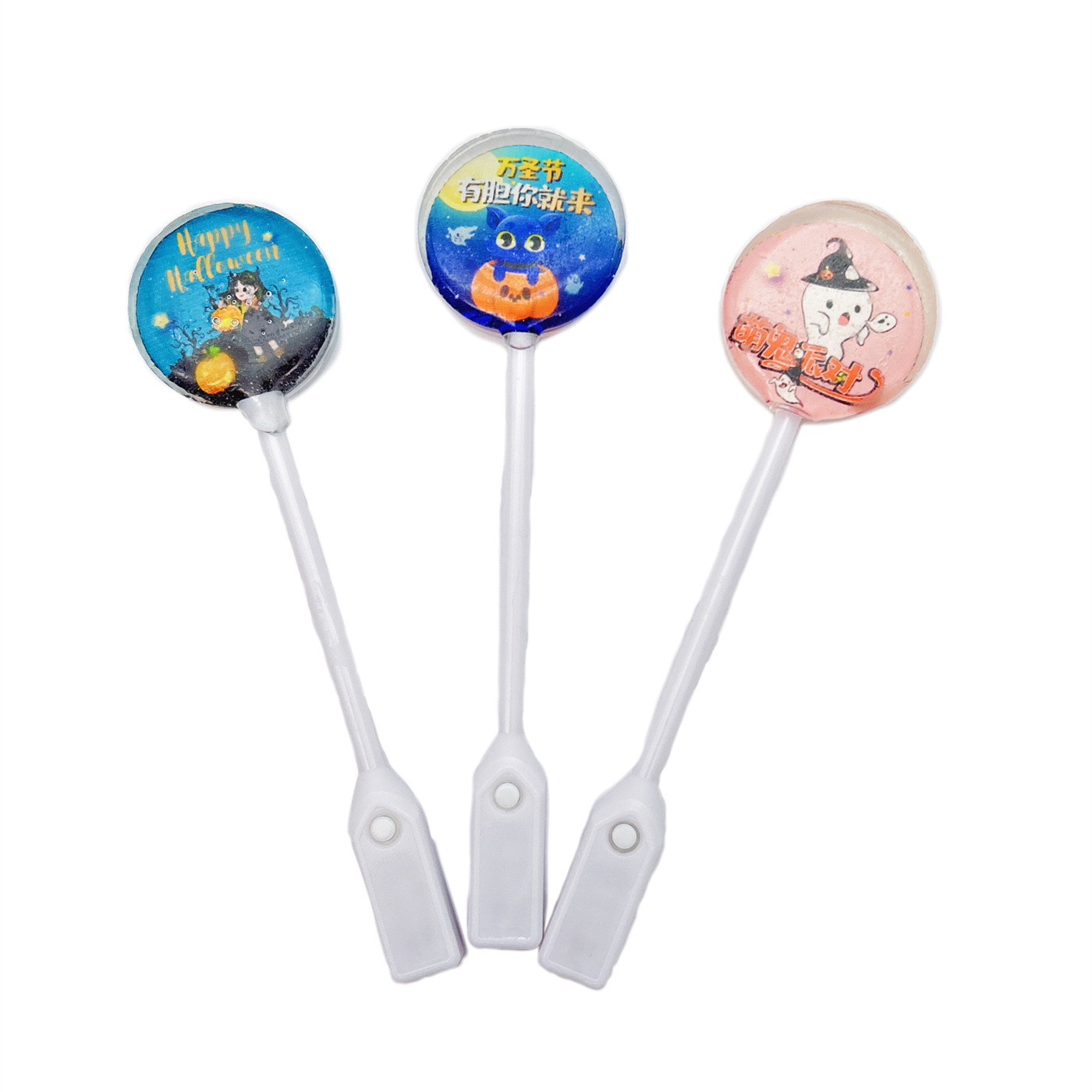 Halloween Flashing Hard Candy Lollipop