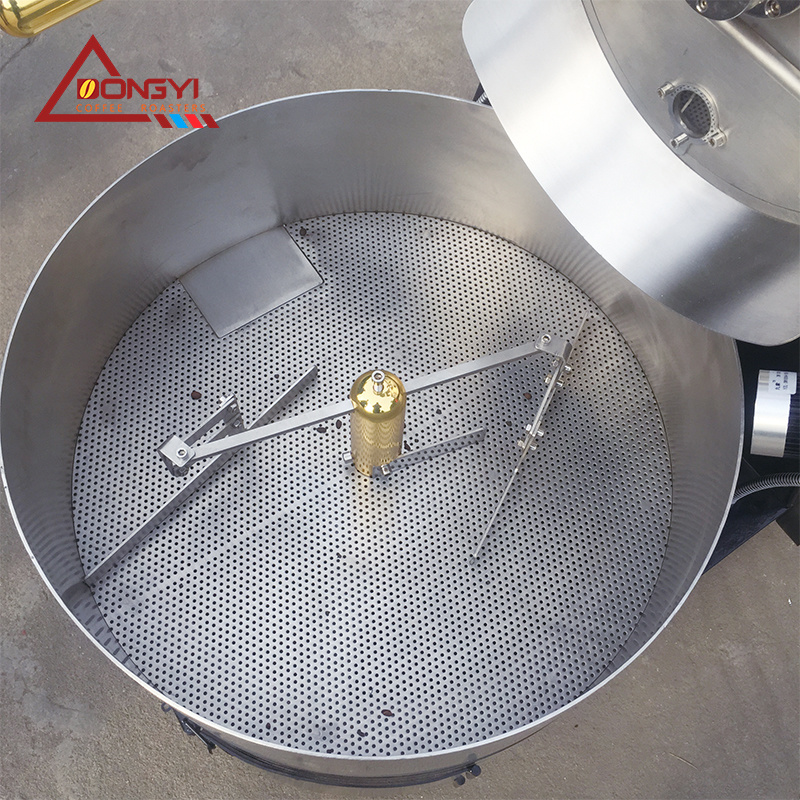 BY-6KG ELECTRIC & GAS COFFEE ROASTER